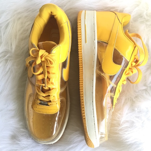 Nike Other - Rare Nike Air Force 1 Mens Transparent Sz 11